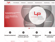 Tablet Screenshot of lauterbachpartner.de